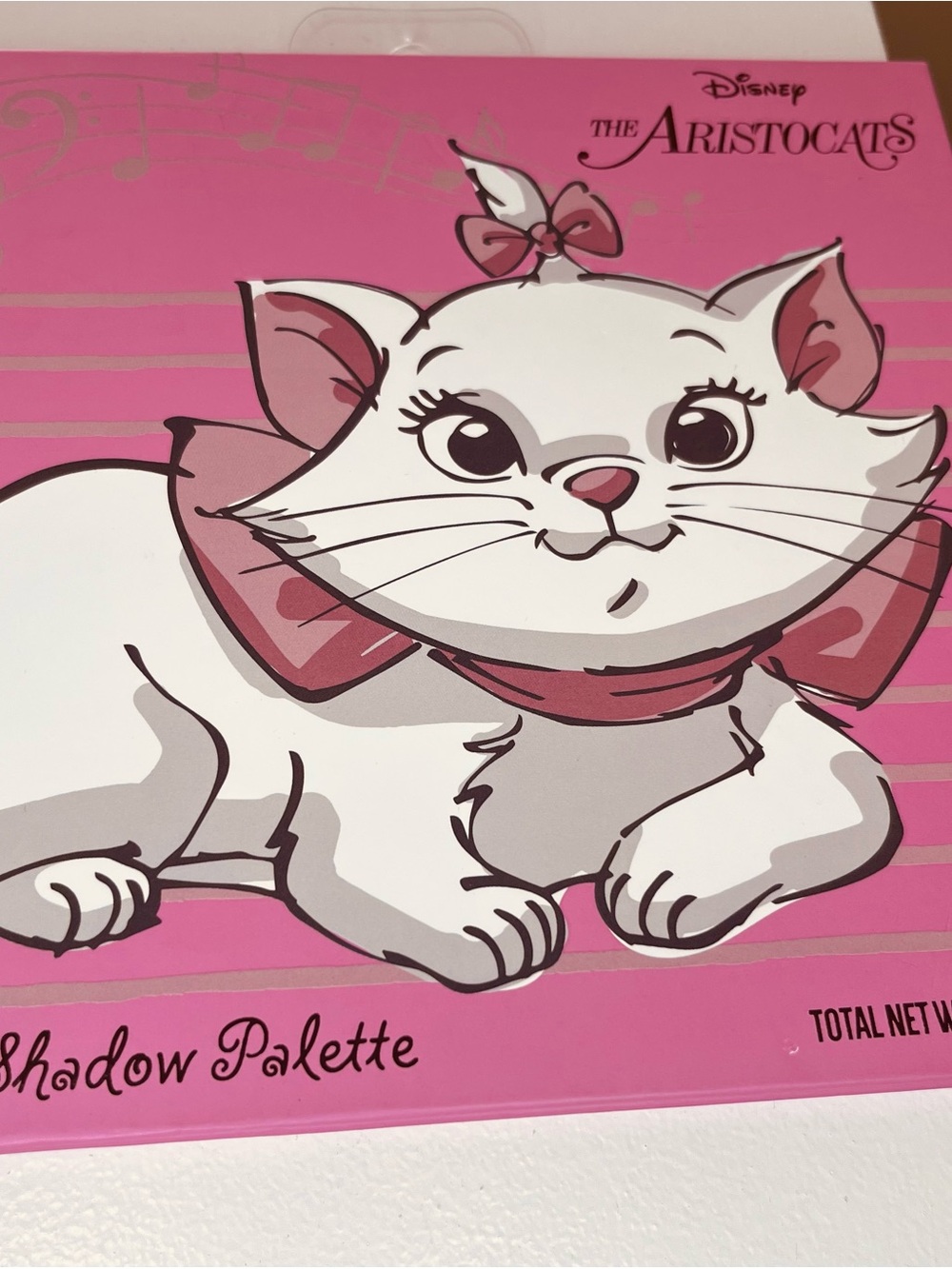 Disney The Aristocats Pink & White Cat Shadow Palette